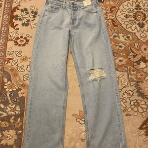 Universal Thread Light Blue High Rise Jeans